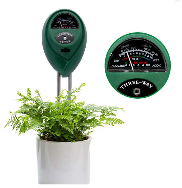 Ph Meter - 정원 PH 측정기 햇빛 3in1 토양
