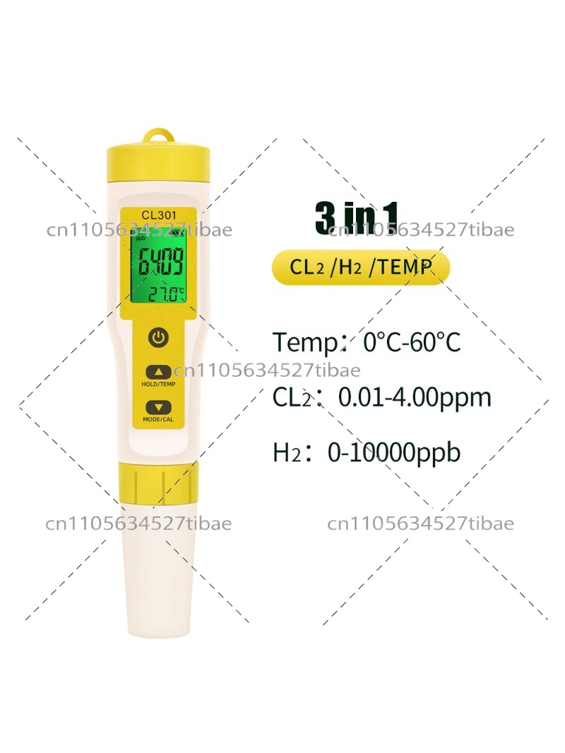 5 in 1 염소 측정 펜 수질 검사기 PH H2 OR - Ph Meter 리뷰 및 가격
