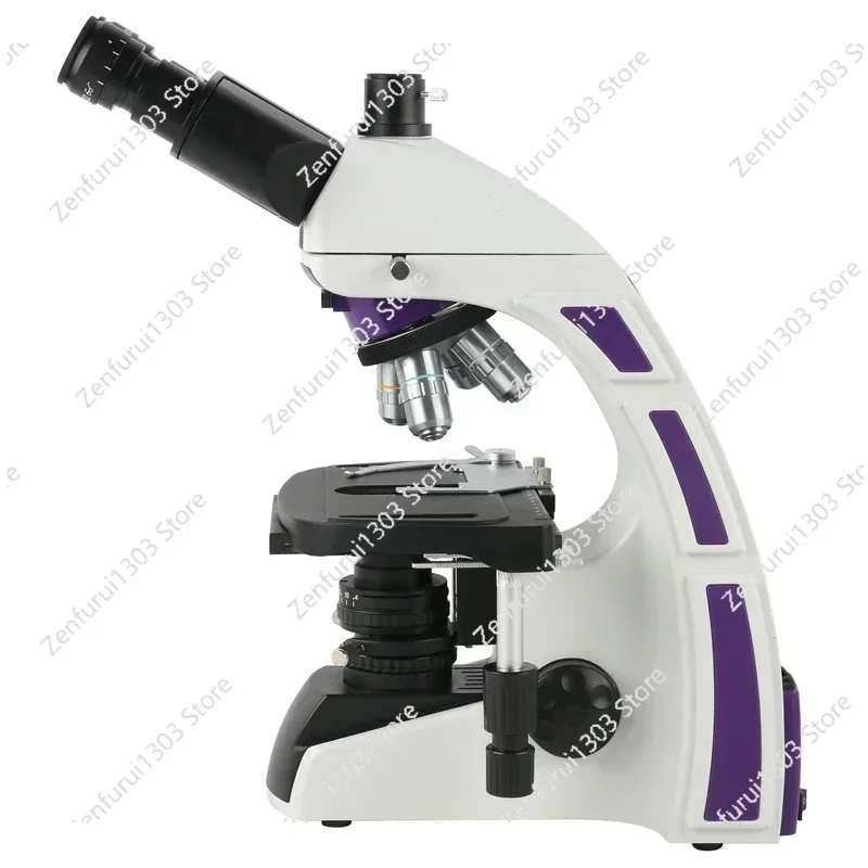 1000배율 실험실 의료용 생물 현미경, 무색 삼안/이 - Medical Lab Video 리뷰 및 가격