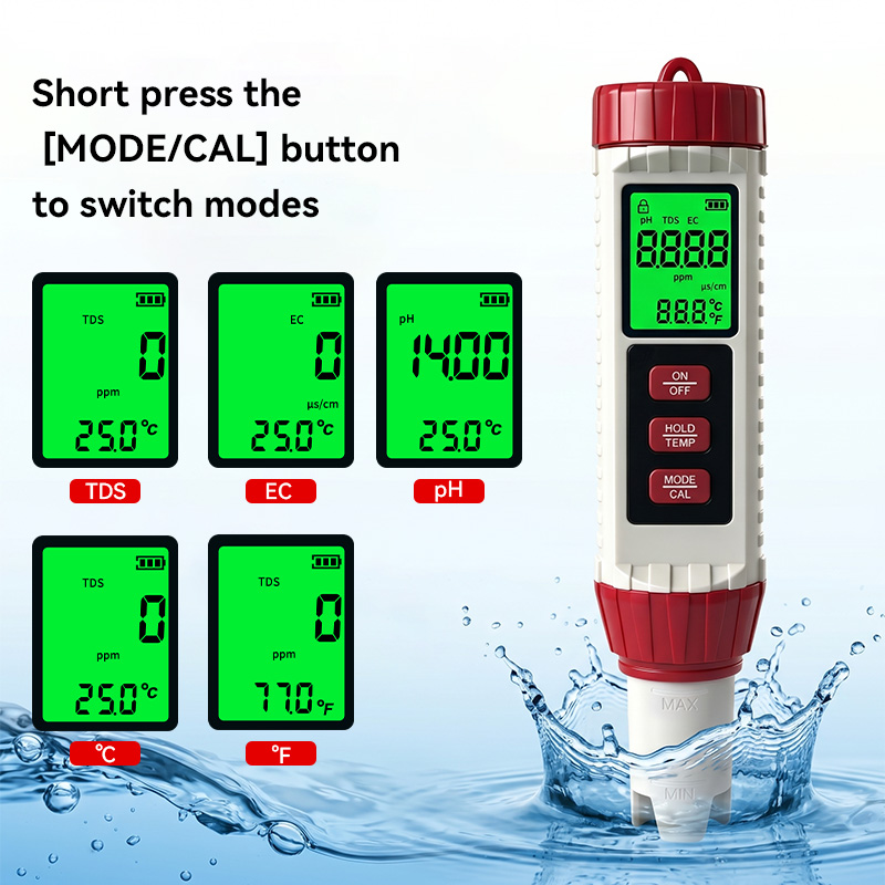 2026년 신제품 4 in 1 PH 측정기 PH EC  - Ph Meter 리뷰 및 가격
